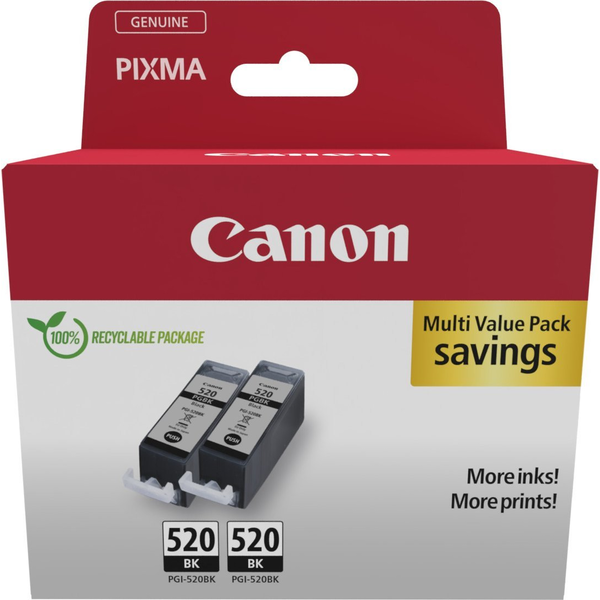 Canon 2932B019 blækpatron 2 stk Original Sort