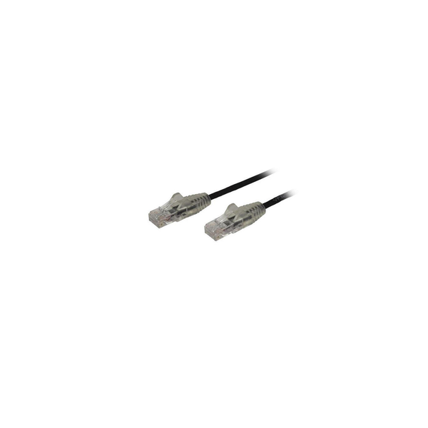 StarTech.com N6PAT250CMBKS netværkskabel Sort 2,5 m Cat6 U/UTP (UTP)