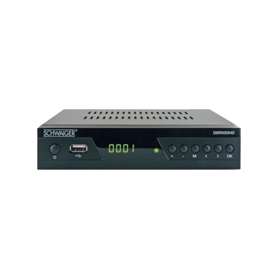 Schwaiger DSR500HD DVB-S2 HD Set-Top box vevőegység (DSR500HD)