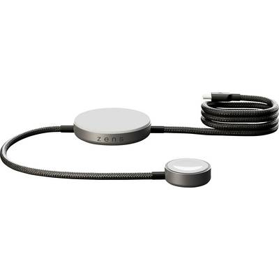 ZENS Charging Cable Pro 2 - bezprzewodowy kabel ładujący Qi2 o mocy 15W z USB-C do iPhone i Apple Watch (czarny)