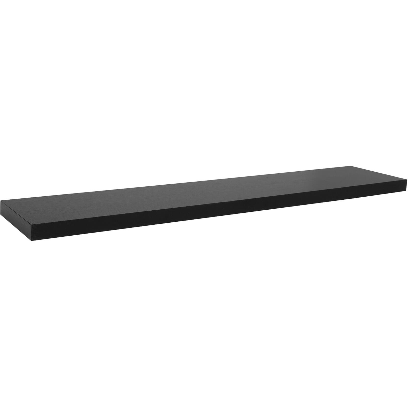 Aga Fali polc, 100×23,5 cm, fekete (MR2133-Black)