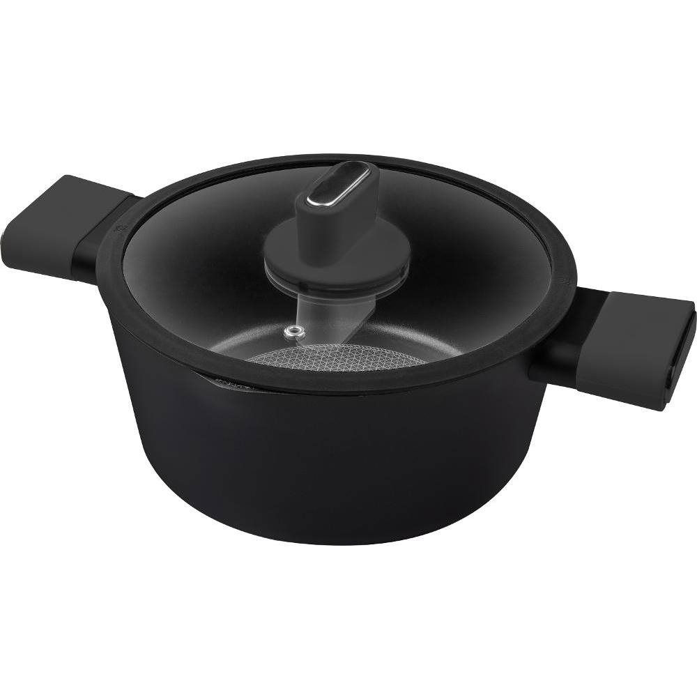 Lamart LT1225 Poele Lábas, 24×11 cm, fekete (42004951)