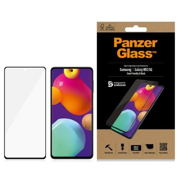 PanzerGlass Samsung Galaxy A23 Case Friendly Black Pellicola proteggischermo trasparente 1 pz
