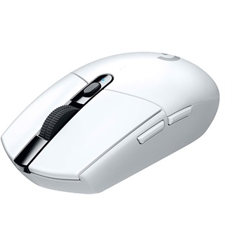 Безжична мишка Gaming Logitech G305 LightSpeed Hero 16K DPI, Бяла