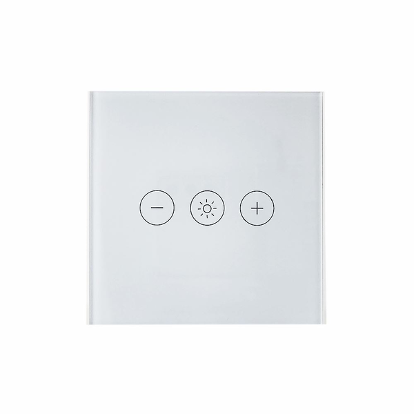 SmartWise Dimmer Wi-Fi-s fényerőszabályzós érintős okos villanykapcsoló fehér (SMW-KAP-DMW)