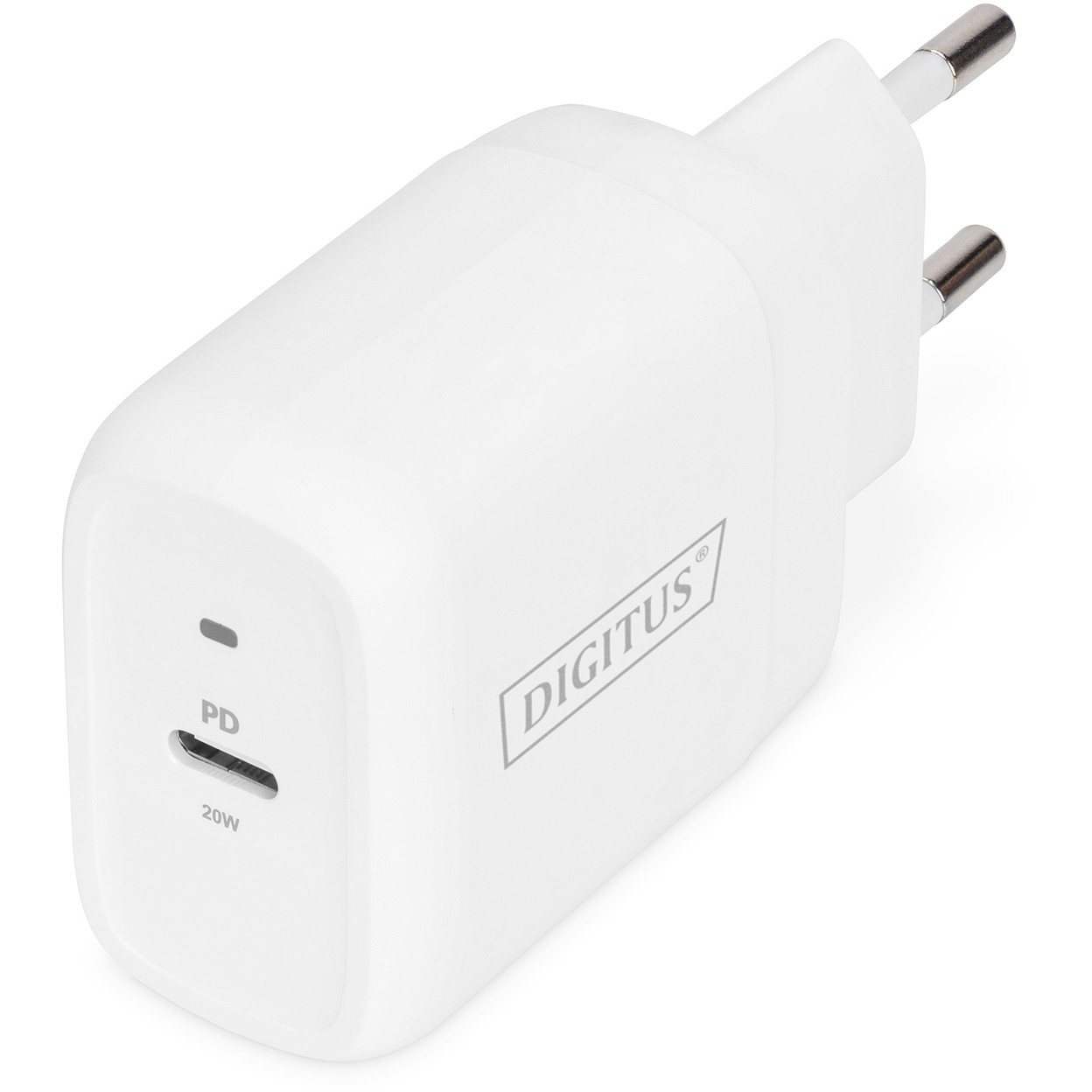 Digitus 1xUSB-C töltőadapter fehér (DA-10196) (DA-10196)