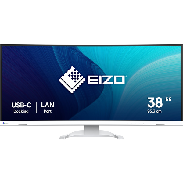 EIZO FlexScan EV3851X-WT computerskærm 95,2 cm (37.5") 3840 x 1600 pixel UltraWide Quad HD+ LCD Hvid