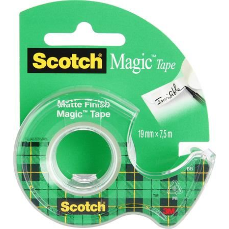 3M Scotch Magic Tape 810 ragasztószalag (19mm x 7,5m) adagolón (7100093940) (3m7100093940)