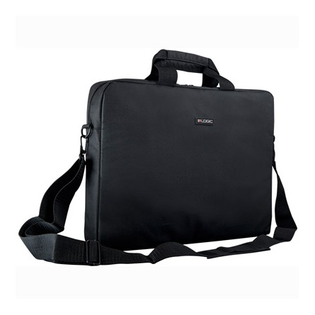 Чанта за лаптоп MODECOM Чанта за лаптоп Logic BASIC, до 39.6 cm (15.6"), куфарче, черен