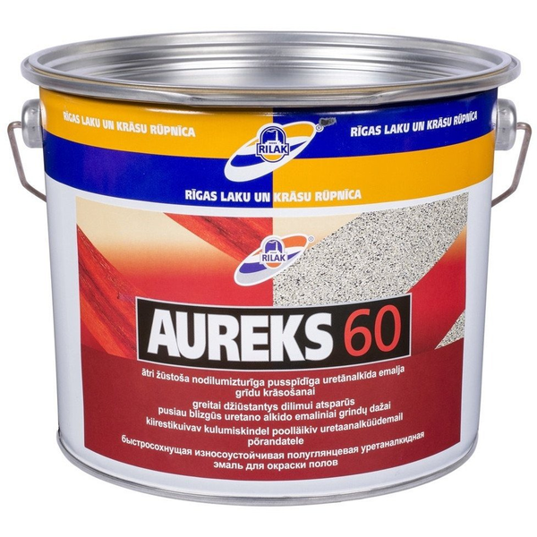 FLOOR PAINT AUREX-60 0,9L PUNAKASPRUUN