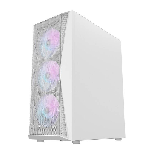 DARKFLASH DK351 MESH POČÍTAČOVÁ SKŘÍŇ ATX MIDI TOWER RGB SÍŤ USB 3.0