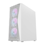 DARKFLASH DK351 MESH POČÍTAČOVÁ SKŘÍŇ ATX MIDI TOWER RGB SÍŤ USB 3.0