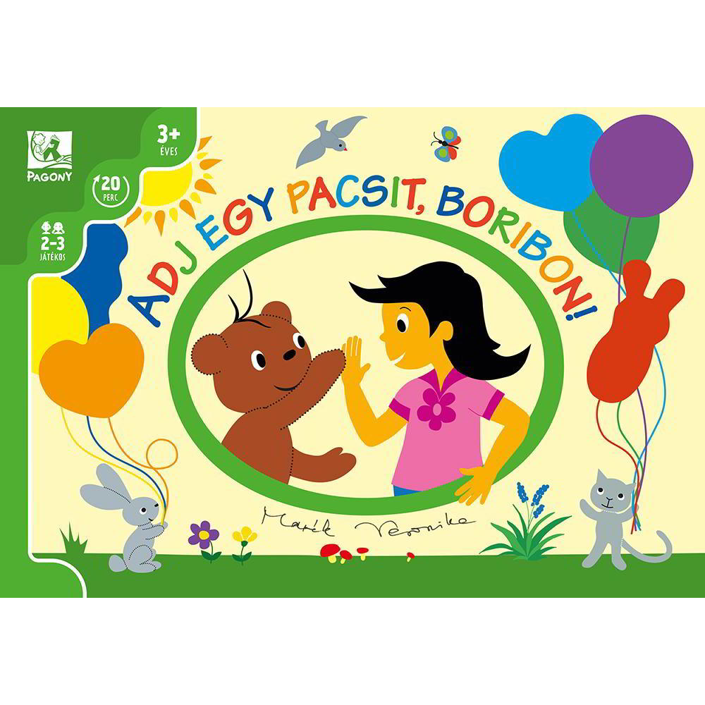 Marék Veronika: Adj egy pacsit Boribon! társasjáték (5999886105945)