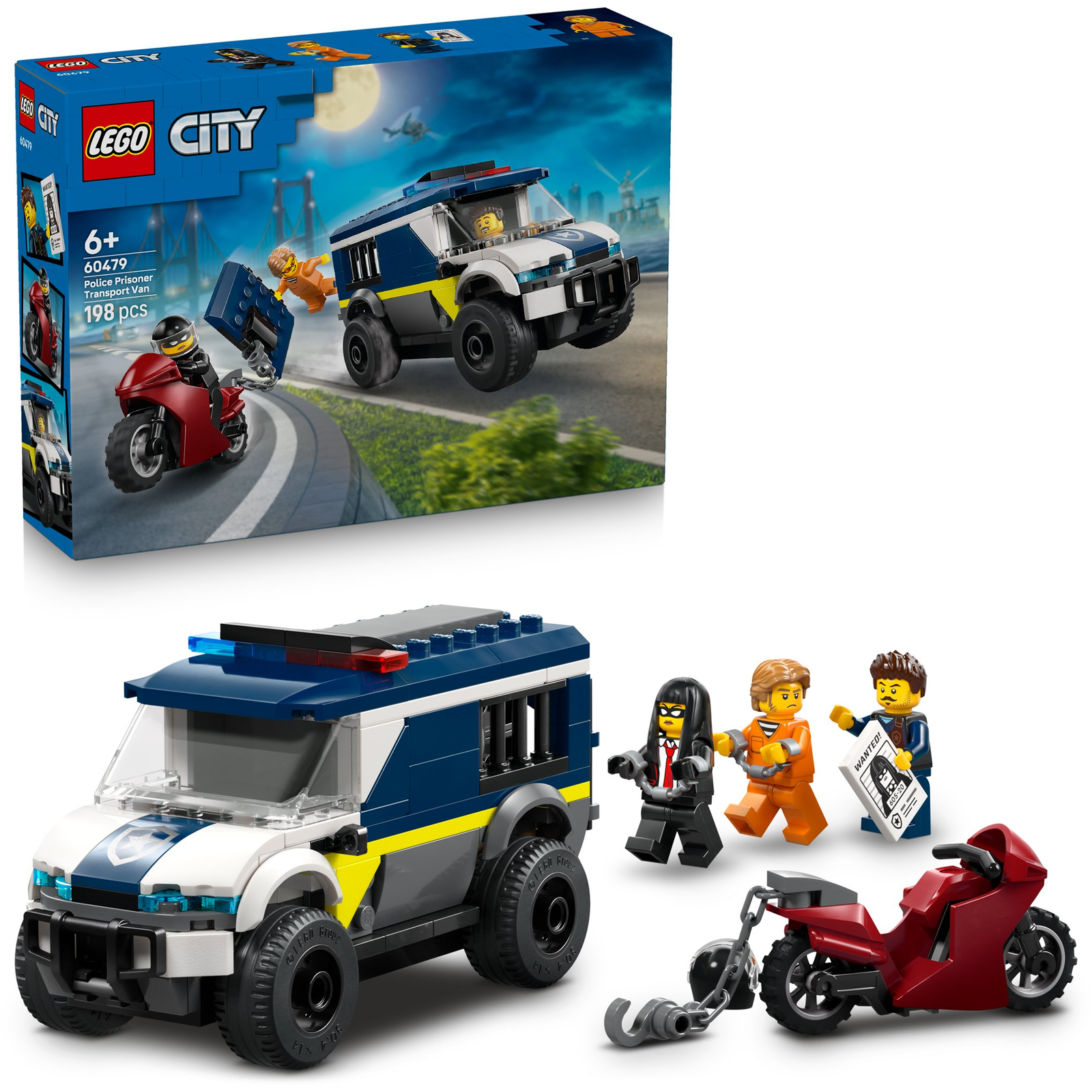 LEGO® City Rendőrségi fogolyszállító 60479 (5702018031759)