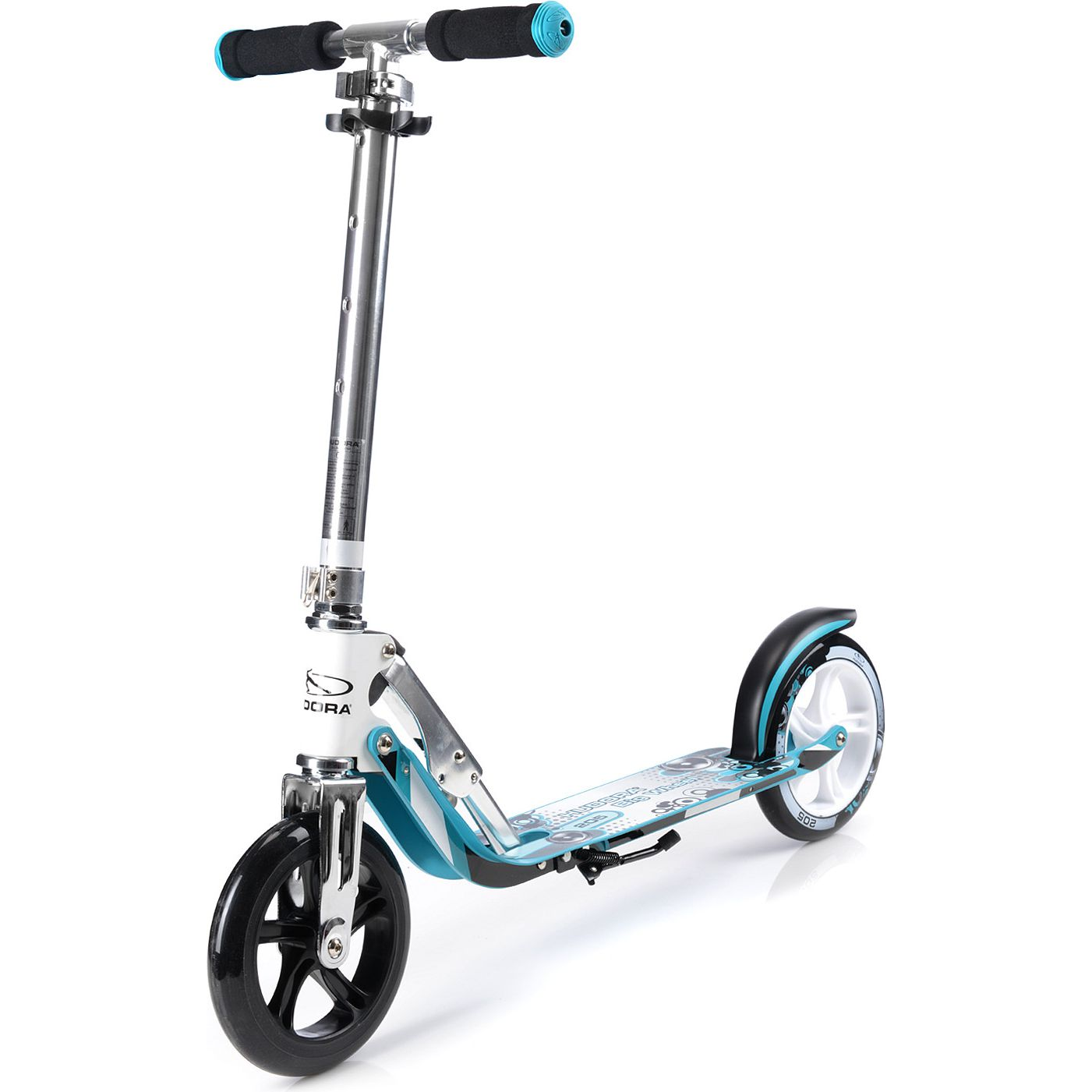 Hudora Wheel 205 Roller Türkiz (14751)