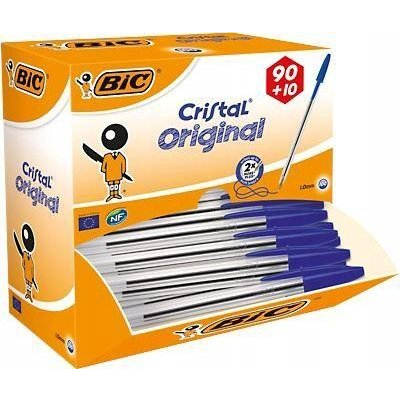 BIC Golyóstoll Cristal Kék 0.4 mm Hiteles dokumentum: Igen 100 db 942910 (942910)