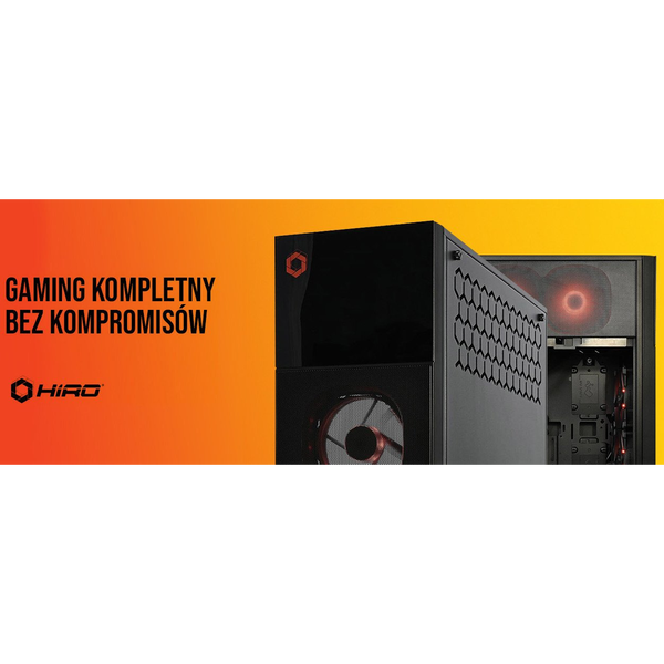 Komputer HIRO Gamer Intel Ultra 5 225F, RX 9060XT 16GB, 32GB RAM, 1TB SSD, WIFI, W11H
