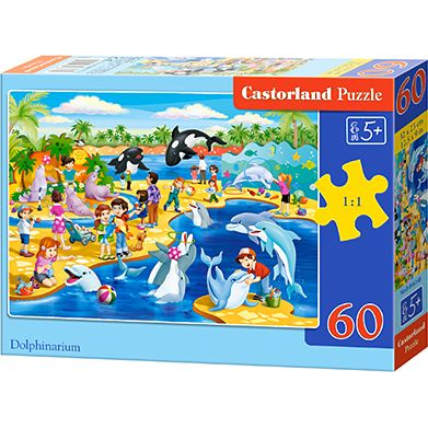 Castorland Dolphinarium Puzzle 60 kusov Deti