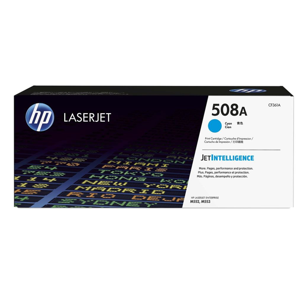 HP 508A Cyan Original LaserJet Toner Cartridge tonerová náplň 1 kusů