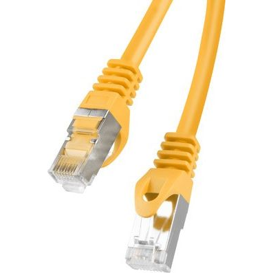 Patch kabel Lanberg F/UTP 6 RJ45 / RJ45 0,25 m oranžový