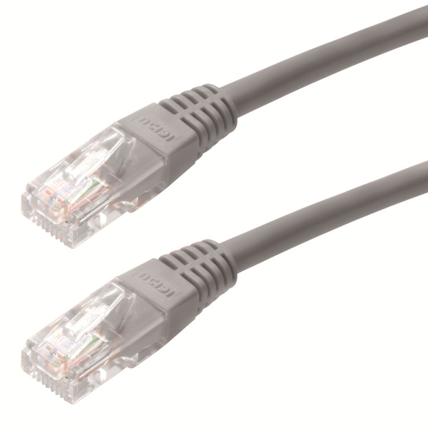 Кабел FTP GEMBIRD Cat5e, Мед-алуминий, 3 м, Сив, AWG26, Екраниран PP22-3M