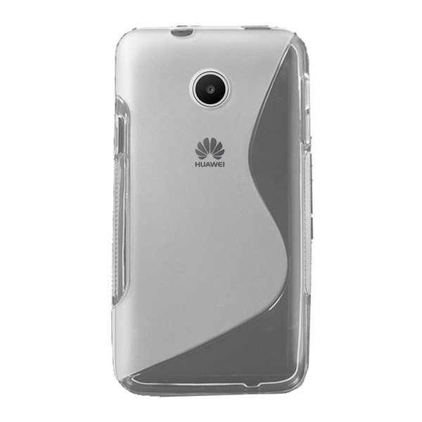 Szilikon telefonvédő (S-line) ÁTLÁTSZÓ [Huawei Ascend Y330] (5996457455546)