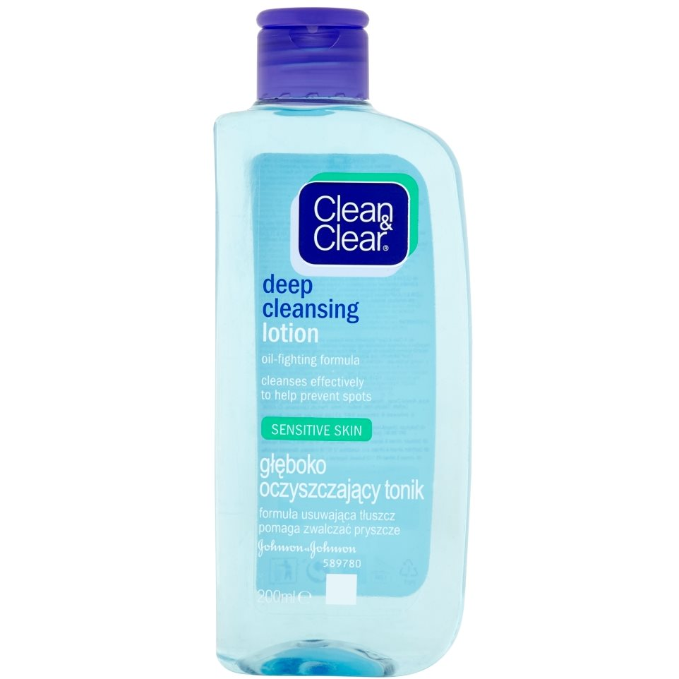CLEAN & CLEAR Deep Cleansing Lotion 200 ml (8002110326966)