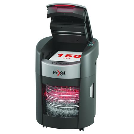 Rexel 2025150MEU papirmakulator 55 dB 22,5 cm Sort