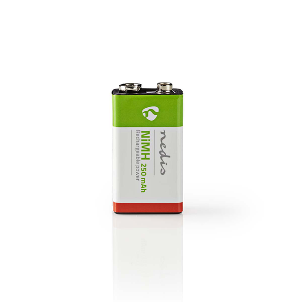 Batería Recargable Ni-mh-e Block 8,4 V Dc 250mah 6lr61 Precargada
