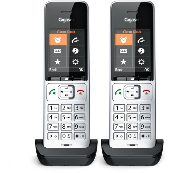 Gigaset COMFORT 500 HX Duo silber/schwarz