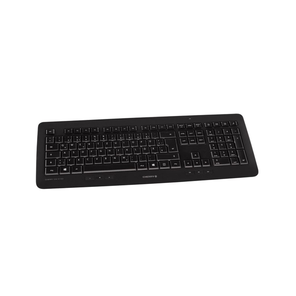 CHERRY DW 5100 tastatur Mus inkluderet Universel RF trådløst QWERTZ Tysk Sort