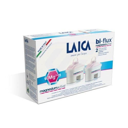 Laica magnézium active bi-flux vízszűrőbetét 2 db (G2MES04) (G2MES04)