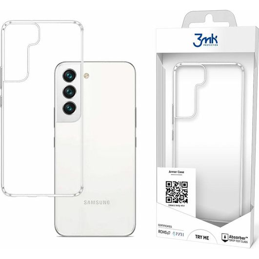 3mk Armor átlátszó, TPU anyagú Telefontok Samsung Galaxy S22 5G (5903108445726)