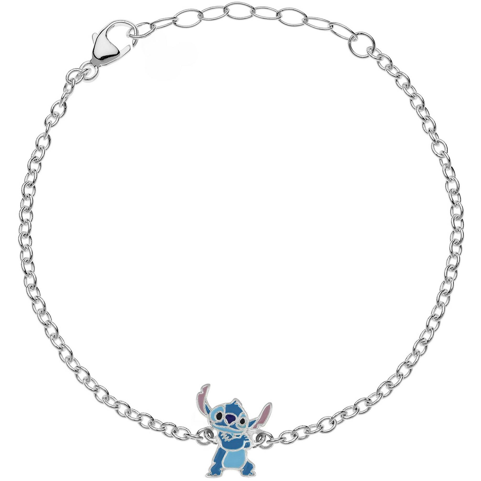 Disney Gyermek Lilo &amp; Stitch karkötő ezüst BS00094SL-65. CS (Ag 925/1000, 1,26 g) (BS00094SL-65.CS)