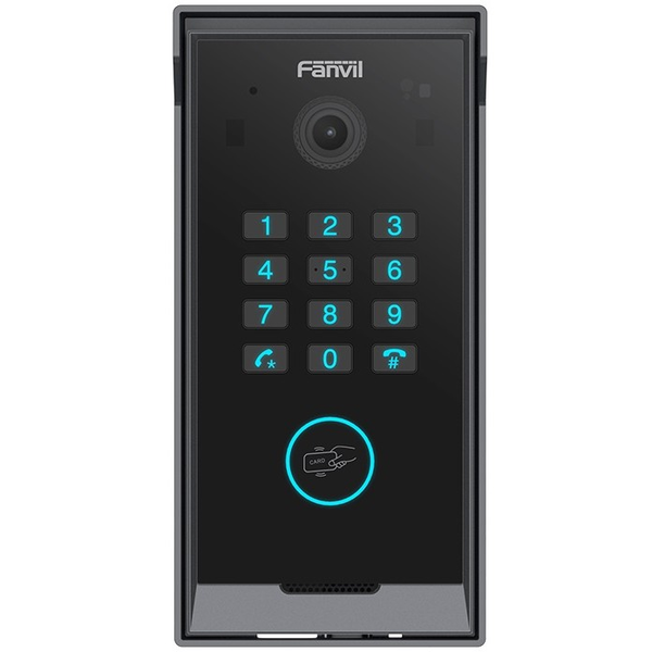 Fanvil i60K Compact SIP Okos ajtócsengő kaputelefon FullHD kamerával - Fekete