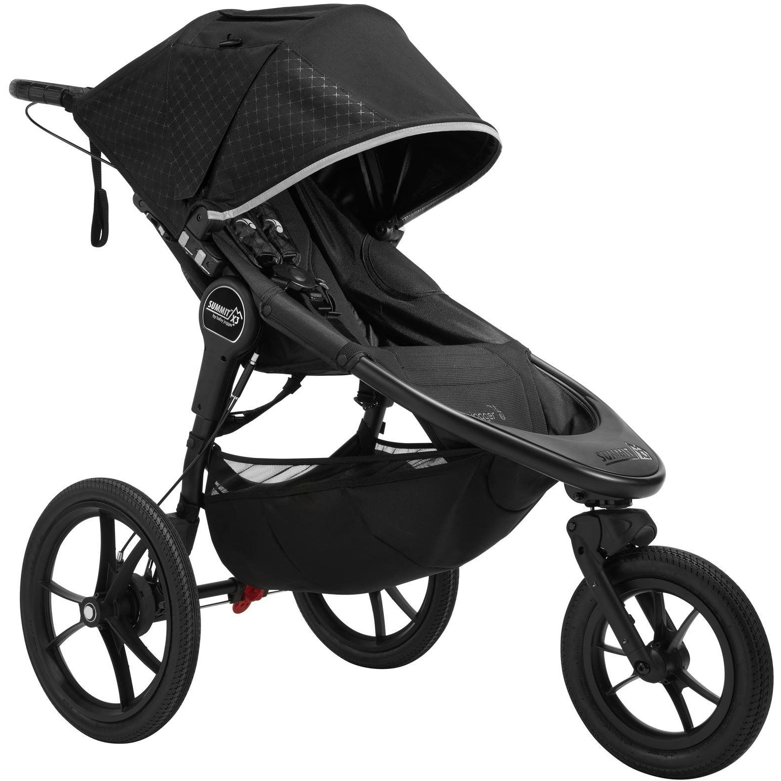BABY JOGGER Summit X3 Single Midnight Black (047406177646)