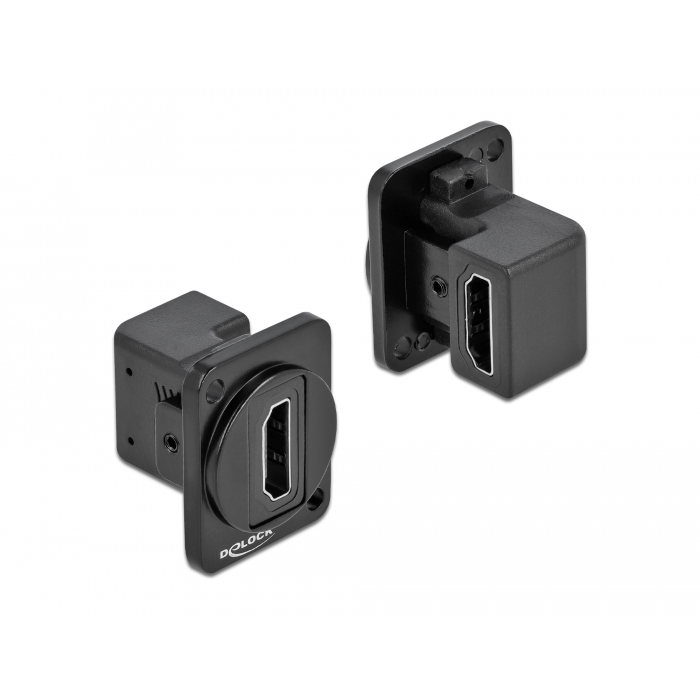 Delock D-típusú Modul HDMI-A 90 fokban hüvely - hüvely (86786) (86786)