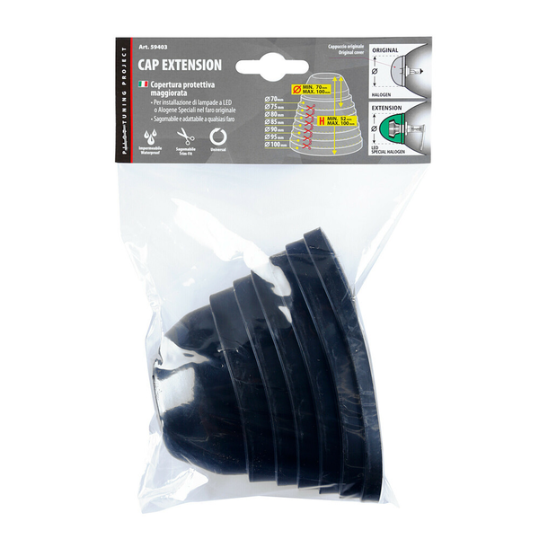 Lampa , Fényszóró Fedél Hosszabbító 70-100mm (0159403)
