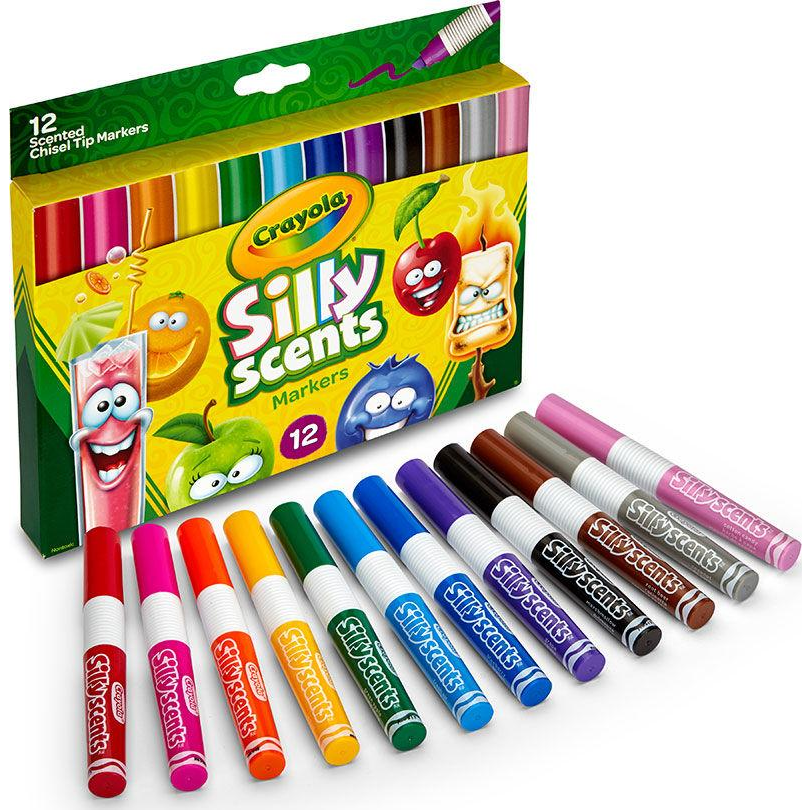 Crayola: Illatos filctoll készlet - 12db-os (8337)