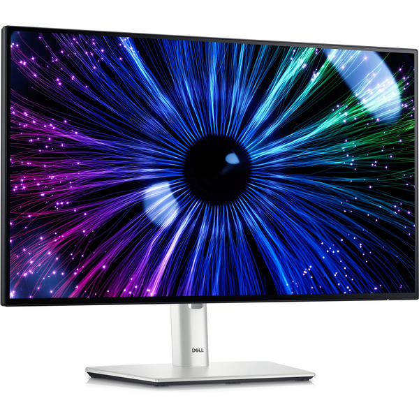 DELL UltraSharp U2424HE компютърен монитор 60,5 см (23.8") 1920 x 1080 пиксела Full HD LCD Черен, Сребърен