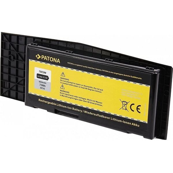 Patona DELL Alienware M17X 6600mAh Li-lon 11,1V 7XC9N