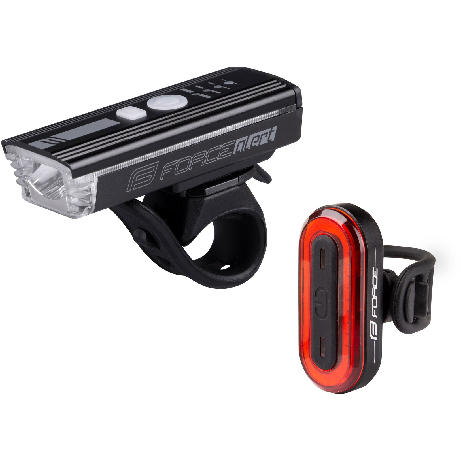 Force Futuro USB első + hátsó lámpa szett (454083)