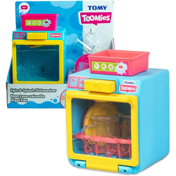 Tomy Toomies Spin & Splash Badelegesæt Flerfarvet