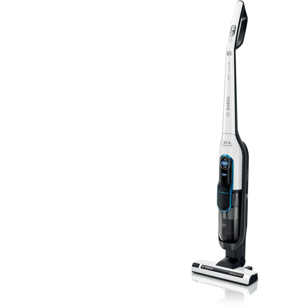 Bosch Serie 6 BCH86SIL1 вертикална прахосмукачка и електрическа метла Стик прахосмукачка Батерия Сухо Без торба 28 W Бяла