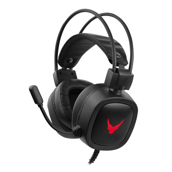 Varr VH6020B hovedtelefoner/headset Ledningsført Spil Sort, Rød