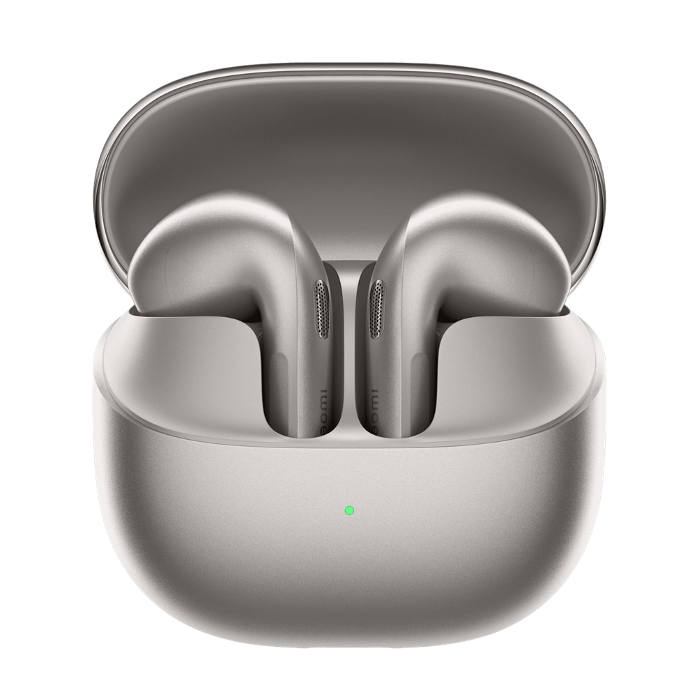Слушалки Xiaomi Buds 6 M2540E1, 6 часа, Bt 5.4, Hi-Res, aptX Lossless, AI шумопотискане, ANC, 360° звук, IP54, Титаниевосив