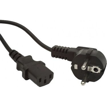 Kábel Táp Kolink Schuko (Male) - C13 (Female) 1.8M (Tápkábel) (KKTP01)