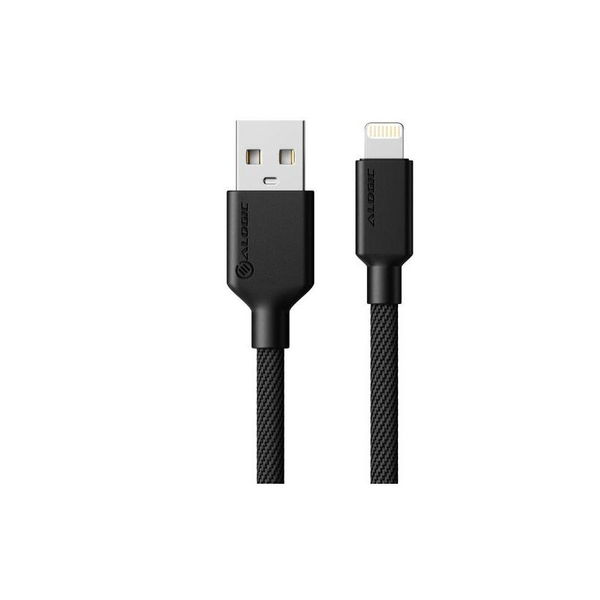 ALOGIC ELPA8P02-BK кабел за мобилен телефон Черен 2 м USB A Lightning