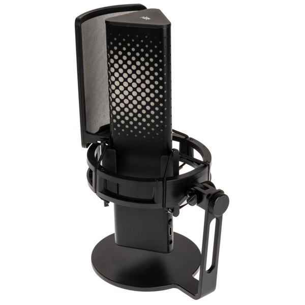 Endgame Gear XSTRM RGB kardioid kondenzátor USB mikrofon fekete