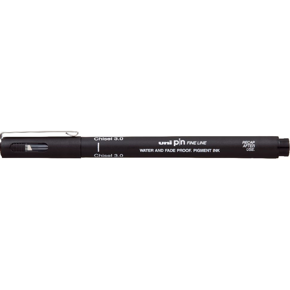 Uni PIN 3 mm Rajzmarker - Fekete (2UPINCS3F)